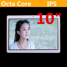 10 inch 8 core Octa Cores MTK6592 1280X800 ram 4GB ROM 64GB 5.0MP 3G phone call dual sim card Tablet PC Tablets PCS Android5.1
