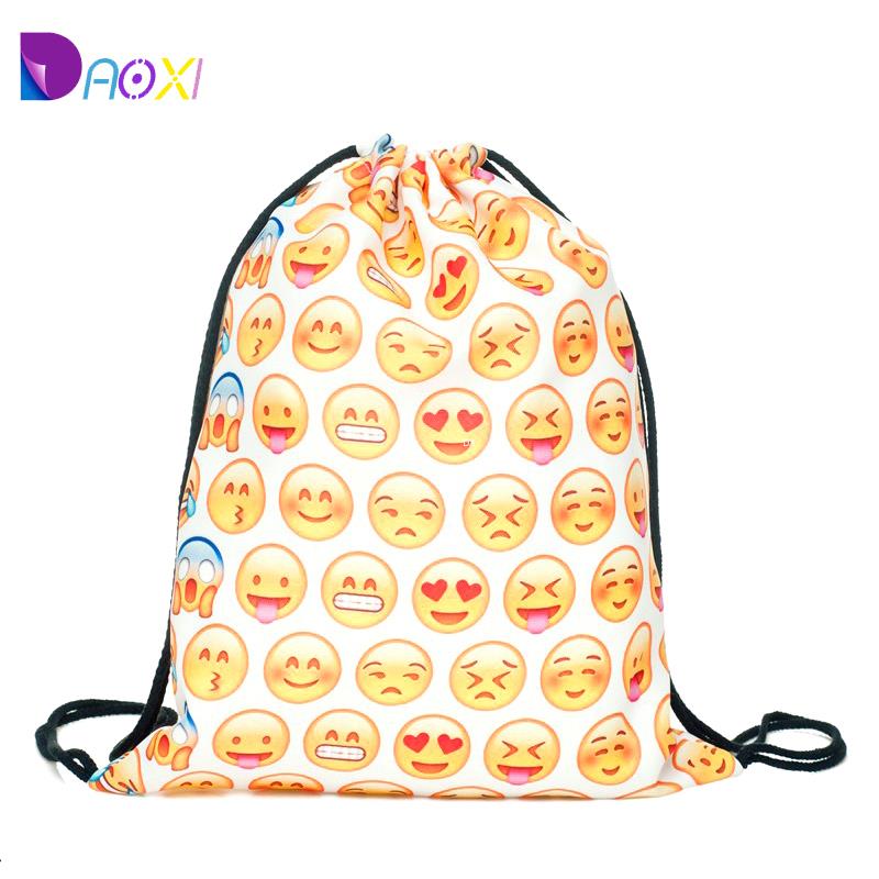  daypacks     mochila feminina harajuku     emoji2