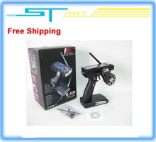 Free Shipping Flysky fs gt3b FS-GT3B 2.4G 3ch RC System Gun remote control transmitter & receiver For RC Car Boat high quality