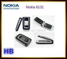 Original NOKIA 6131 Flip Fold Cell Phone With 1.3MP Camera Free Shipping Refurbished