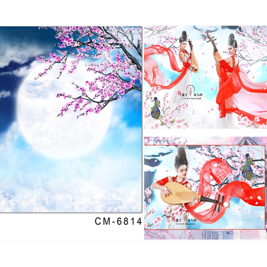 font b Photo b font font b Studio b font Backdrop Baby Moon Peach Cloud