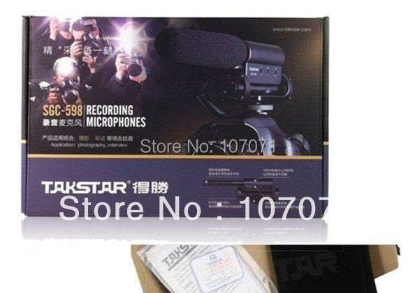  TAKSTAR the SGC 598 photography interview microphone hotography interviews Other Consumer Electronics