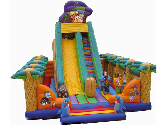 pirate inflatable water park