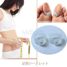 New Listing Magic Weight Loss Foot Ring Toe Fashion Practice Magnetic Silicon Foot Ring Massage Slimming