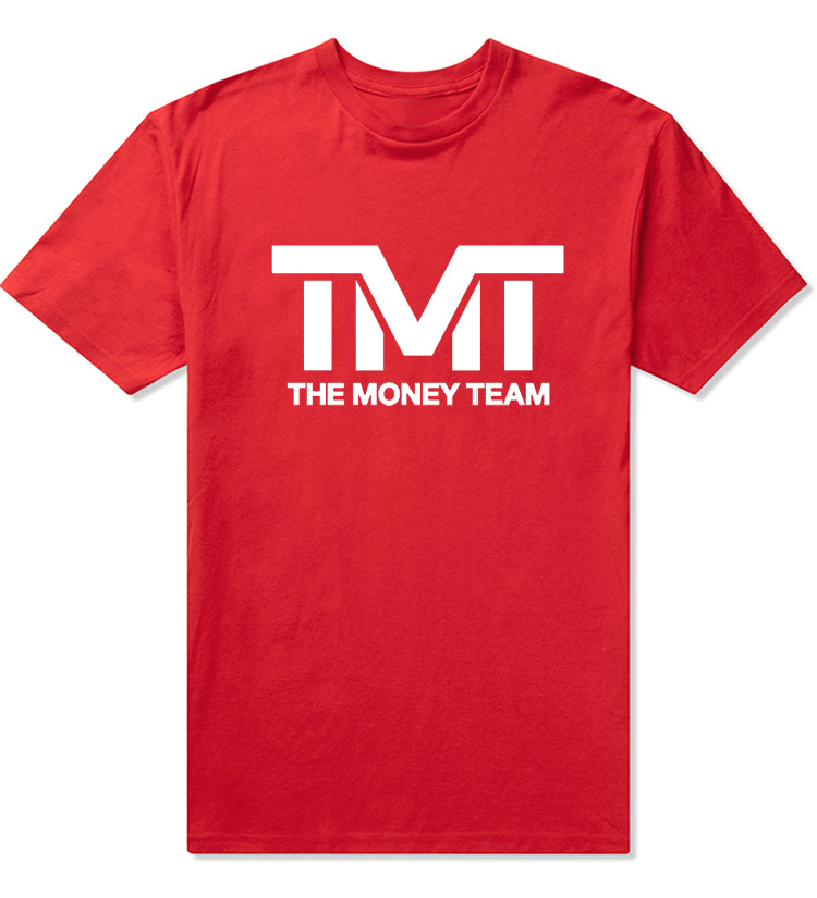 Floyd mayweather Baumwolle männliche T-Shirt TMT homme die Geld-Team Männer...