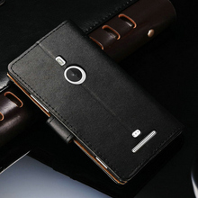 Luxury genuine Leather Case For Nokia Lumia 925 Stand Design Book Style Phone Back Cover with