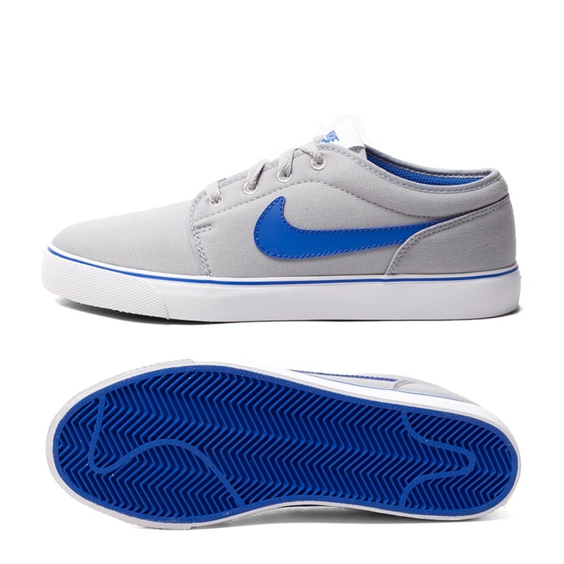 nike toki low blue