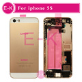 Gold Silver Gray Rose Gold New Complete For iphone 5S Full Middle Frame Housing Cover Assembly