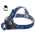 Cree Q5 LED Frontal Led Headlamp Headlight Flashlight Rechargeable Linternas Lampe Torch Head lamp Build In