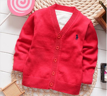 7 color sweat kids good quality boys and girls cardigan sweater coat sueter infantil Boys Sweaters