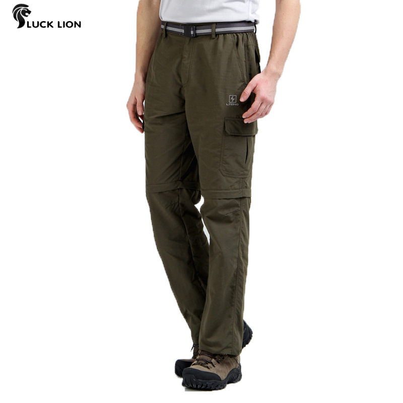 Evil lions font b men b font full quick drying 2 parts length font b pants