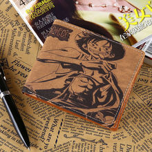 Men Wallet Japanese anime One Piece Stylish Leather Japan Wallets credit Card Holder Coin Purse Bleach