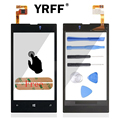 Front Digitizer Glass Display Frame Touch Screen For Nokia Lumia 525 526 Touch Panel Accessories With
