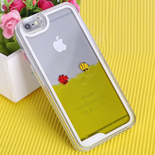 Slim Transparent Clear Case For iphone5 5S 4 4s Sea World Cellphone Hard Back Cover For