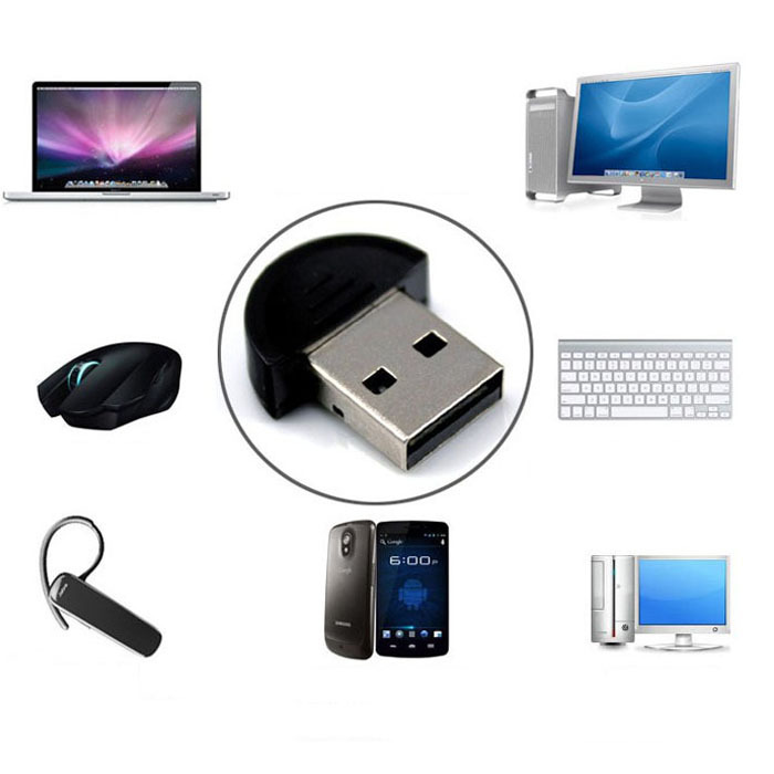  USB Bluetooth V2.0    Bluetooth   Win Xp Win7 8 MAC