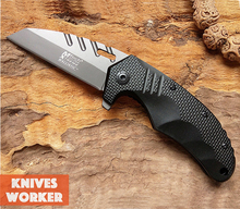 Mtech F75 cuchillo de hoja plegable cuchillo táctico de aluminio mango de acero que acampa utilidad cuchillos de bolsillo al aire cuchillo de calidad superior