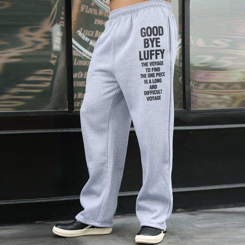 thick jogging pants