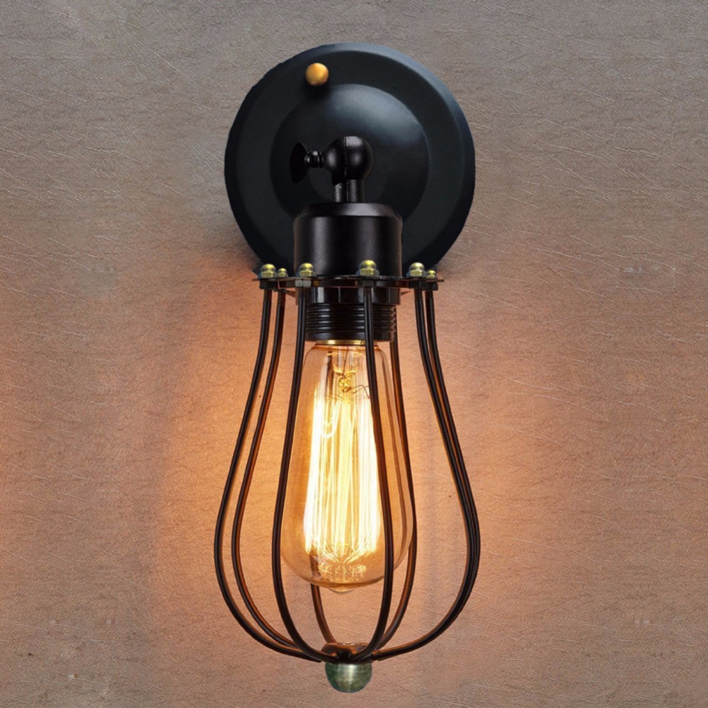 Vintage Wall Lamp Retro Wall Light Loft Luminaire Home Lighting Industrial Wall Sconce Modern 220V Light Fixtures Abajur Lustre