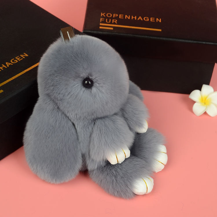 New Mini Genuine Rex Rabbit Fur Doll Handmade Bunny Key Chain For Women Handbag Bag Car Pendant Monster Pom Pom Keychain Key Chain Bunny Key Chainmonster Pom Pom Aliexpress