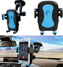 New arrival brand Robot shape blue Universal Suction cup bracket Phone Holder Car Air Vent For Mobile Phone 360 degree Rotation