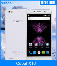 Original CUBOT X16 4G FDD-LTE CellPhone Android 5.1 5.0 inch 2GB RAM 16GB ROM MTK6735 1.3GHz Support GPS OTG Dual SIM Smartphone