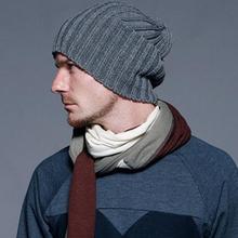 Unisex Men Hip Hop Warm Winter Wool Knitted Ski Beanie Skull Slouchy Cap Hat Hot