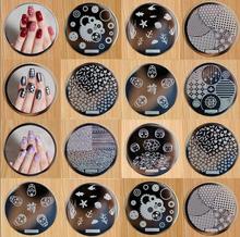 30% OFF, Prompt ! 1PC Fashion DIY Nail Art Image Stamp Stamping Plates Manicure Template (Hehe series 10designs For Choose)