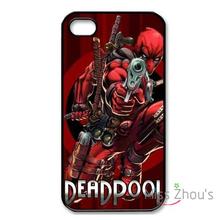 For iphone 4/4s 5/5s 5c SE 6/6s plus ipod touch 4/5/6 back skins mobile cellphone cases cover Deadpool comics