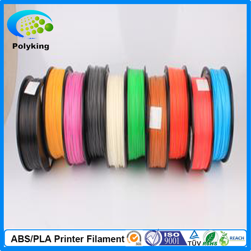 Hot sale CE Certificate abs filament 1 75mm filament for 3d printer extruder in china
