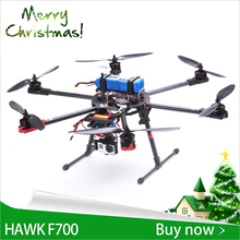 New arrival SkyhawkRC F700 Hexacopter multirotor Radios control UAV professional drones GPS controller carbon fiber quadcopter