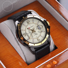 LUXURY Curren Brand gold sport Watches Men leather watch women Wristwatches Christmas Gifts men Quartz wristwatches hot 1241