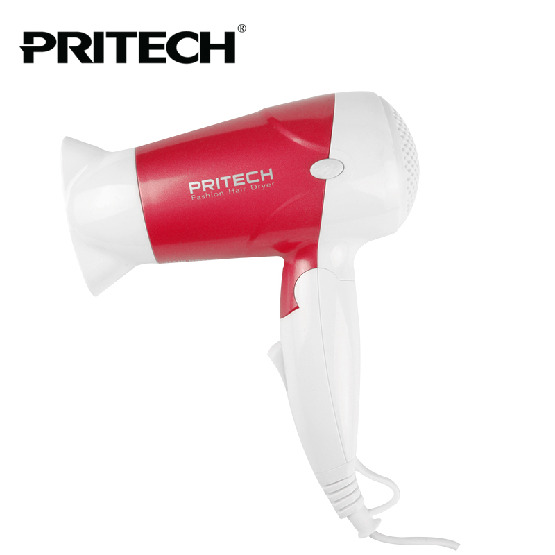 New 2014 Pritech Brand Perfect Mini Travel Folding Portable Hair Dryer 1000W Household Blow Dryer Styling Tools Free Shipping