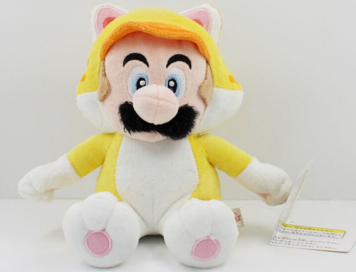 cat mario soft toy