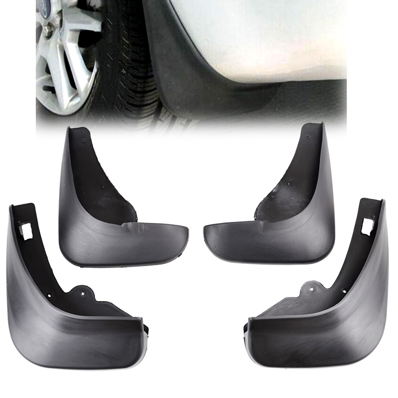 Domilay Fit for Focus 2 Mk2 Mk2.5 Saloon Sedan 2005-2011 Mudflaps Mud Flap Splash Guards Front Rear 2006 2007 2008 2009 2010