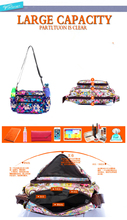 Women s Lady cartoon shoulder cross body crossbody messenger bag shopping Satchel bag Slanting cross bag
