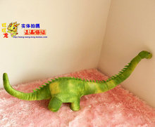 Cuello largo dinosaurio muñeca juguetes de felpa verde tyrannosaurus dinosaurios creativo doll niños regalo de cumpleaños cerca de 70 cm