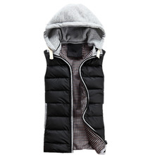 Coletes Masculino Real 2015 New Lover Vest Autumn Winter Vests Men Women High Quality Cotton padded