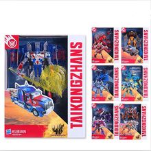 Новый Преобразования 4 Робот Фигурки Игрушки Деформация Игрушки Dinobots Grimlock Пули Обстреливали Слэш Классический модель детей игрушки подарки