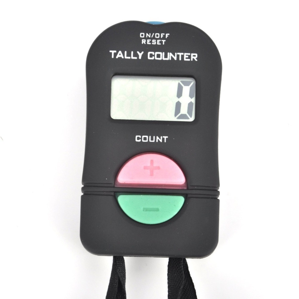 2X Digital Hand Tally Counter Manual Clicker ADD/SUBTRACT MODEL(No