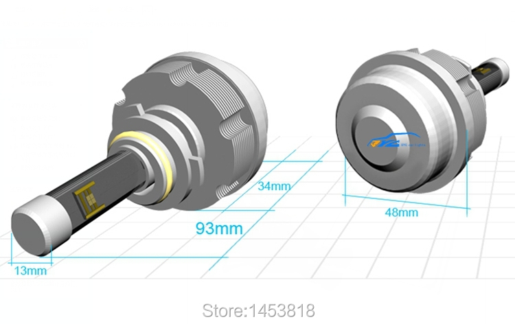 9005 HB3 9006 HB4 CREE LED Headlight 1