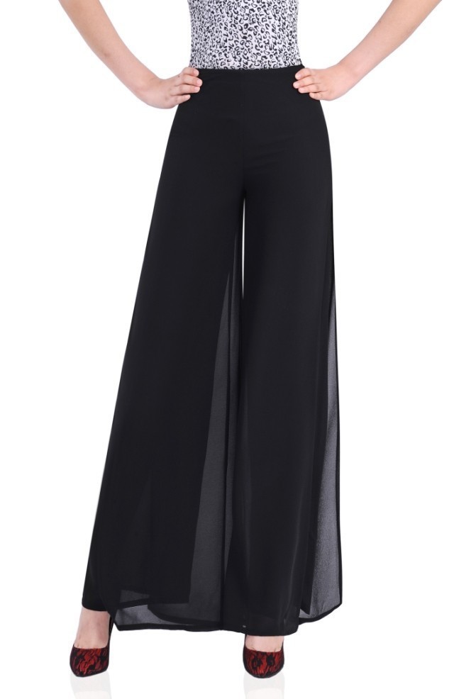 chiffon trousers