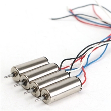 Super Deal 2Pair 8mm Motor Set 2CW and 2CCW Motor for Hubsan X4 H107D H107C H107-A23 Quadcopter fit Rotor Blade