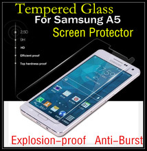 100pcs 2.5D Premium Tempered Glass Screen Protector For Samsung Galaxy A5 A5009 A5000 Explosion-Proof Toughened protective film