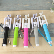 self Monopod Multi-function Wired Selfie Stick Handheld Monopod Palos de selfie For Universal Camera