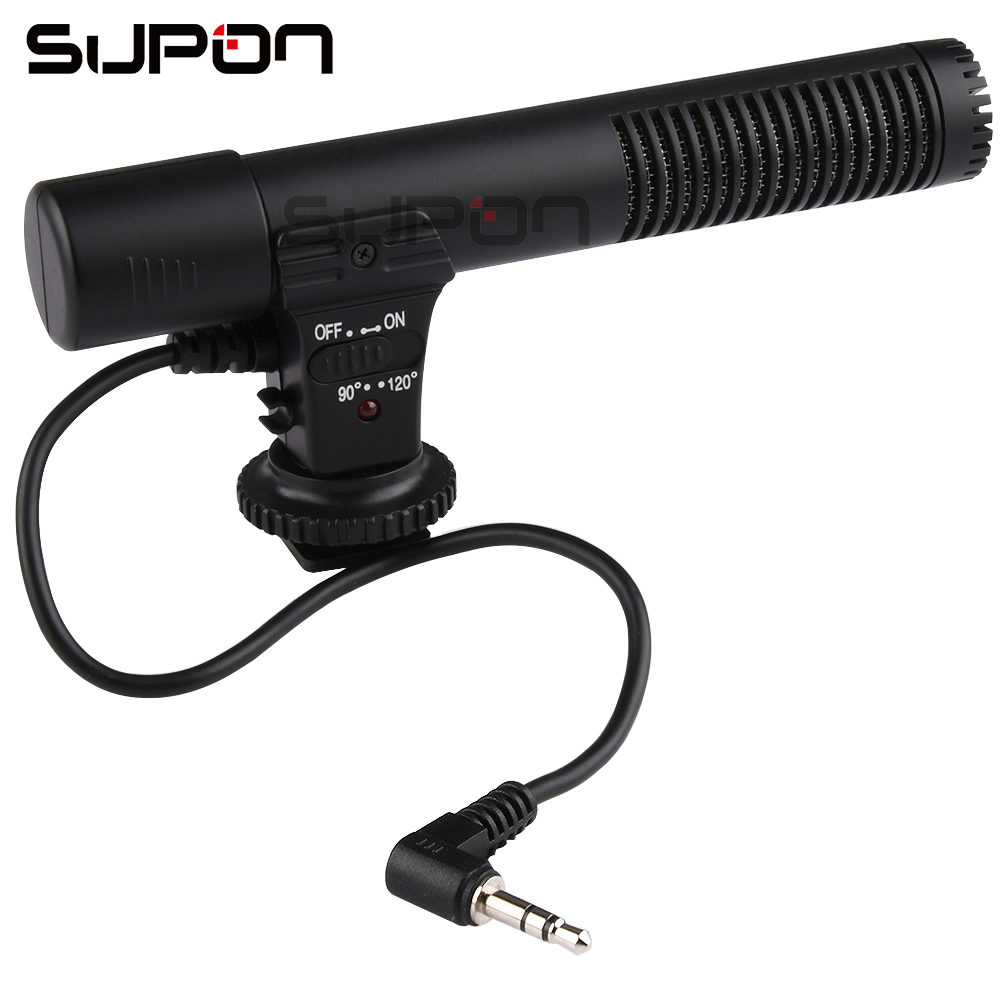 SUPON New MIC 01 DV Recording Stereo Microphone Mic For