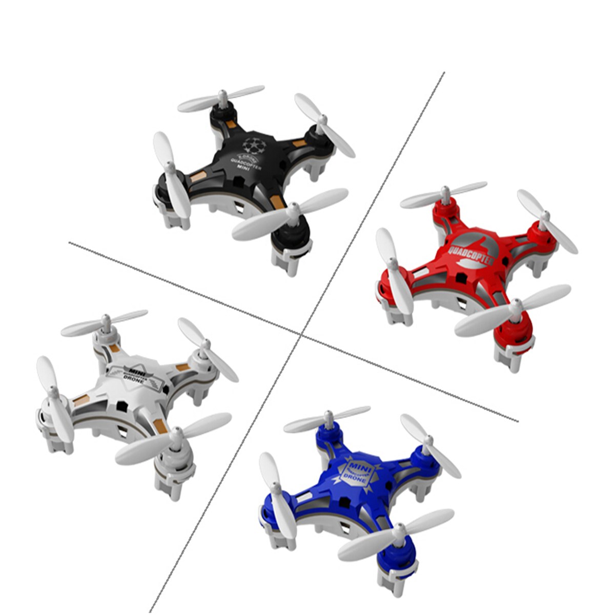 New Hot Sale FQ777 124 Pocket Drone 4CH 6Axis Gyro Quadcopter With Switchable Controller RTF Remote