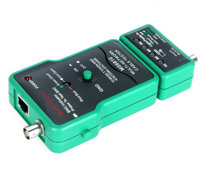 MASTECH MS6810 Dual use coaxial network cable tester to measure coaxial