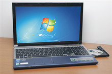 Free Shipment!15 inch gaming laptop notebook computer Wtih DVD 8GB DDR3 1TB HDD in-tel celeron 1037U 2.41Ghz WIFI webcam HDMI