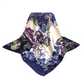 Wholesale 90cm 90cm 2016 New Scarf Women l long silk scarf Fashion shawl High quality winter