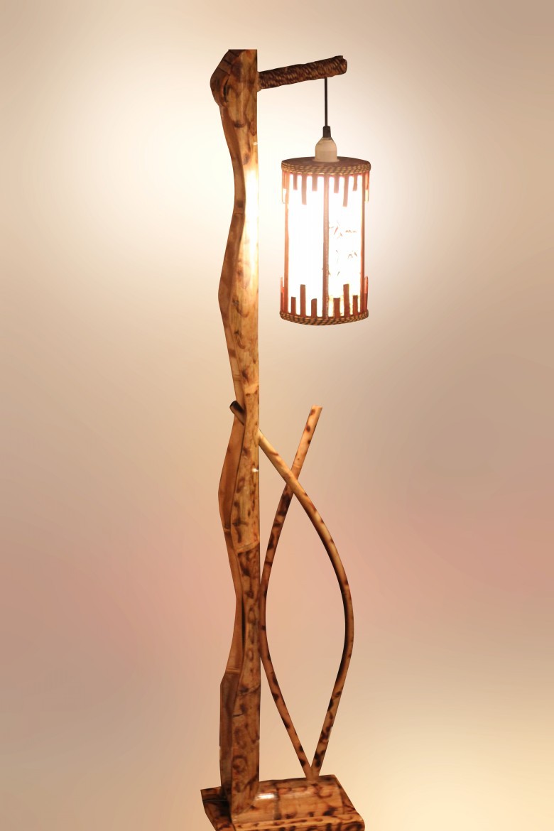 Bamboe gemeld veiligheid van japanse bamboe staande lamp staande ...